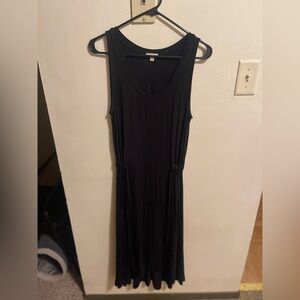 Elegant Black Sleeveless Dress